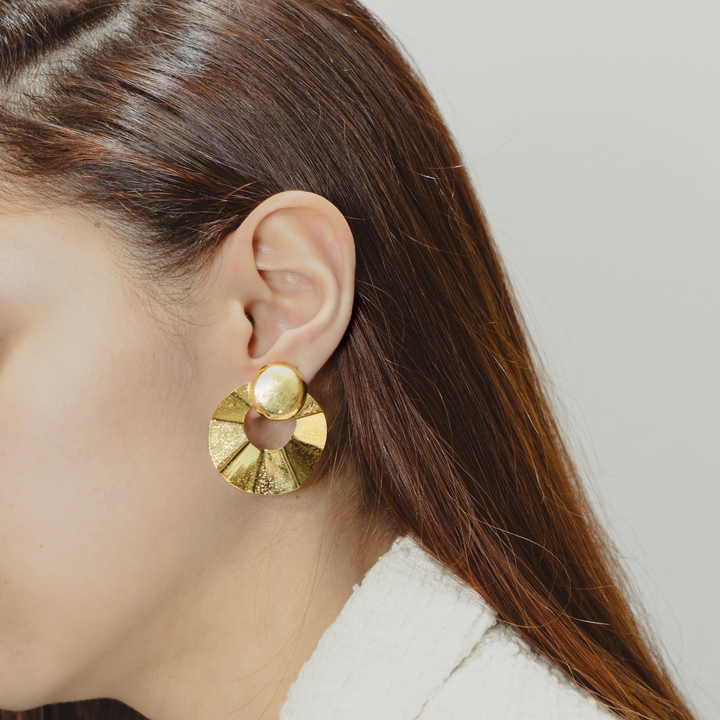 Aretes sol naciente