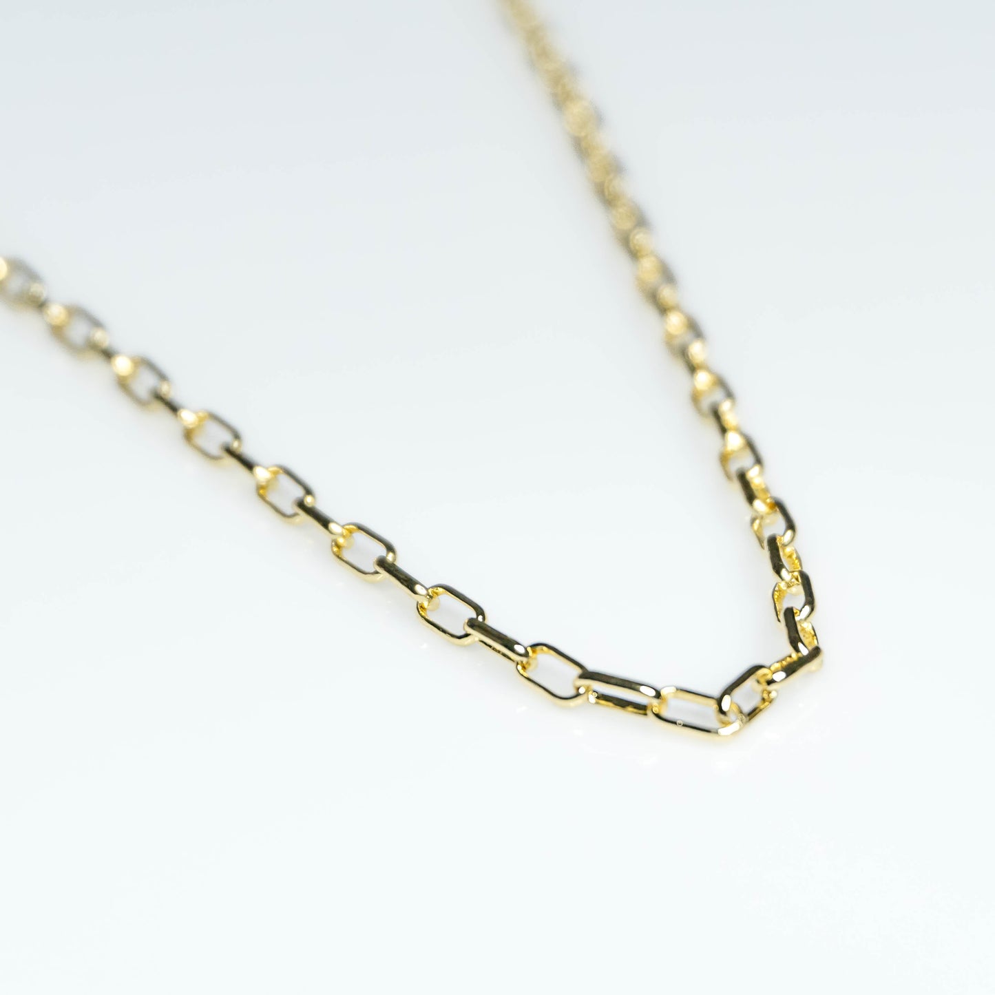 Collar eslabones dorado