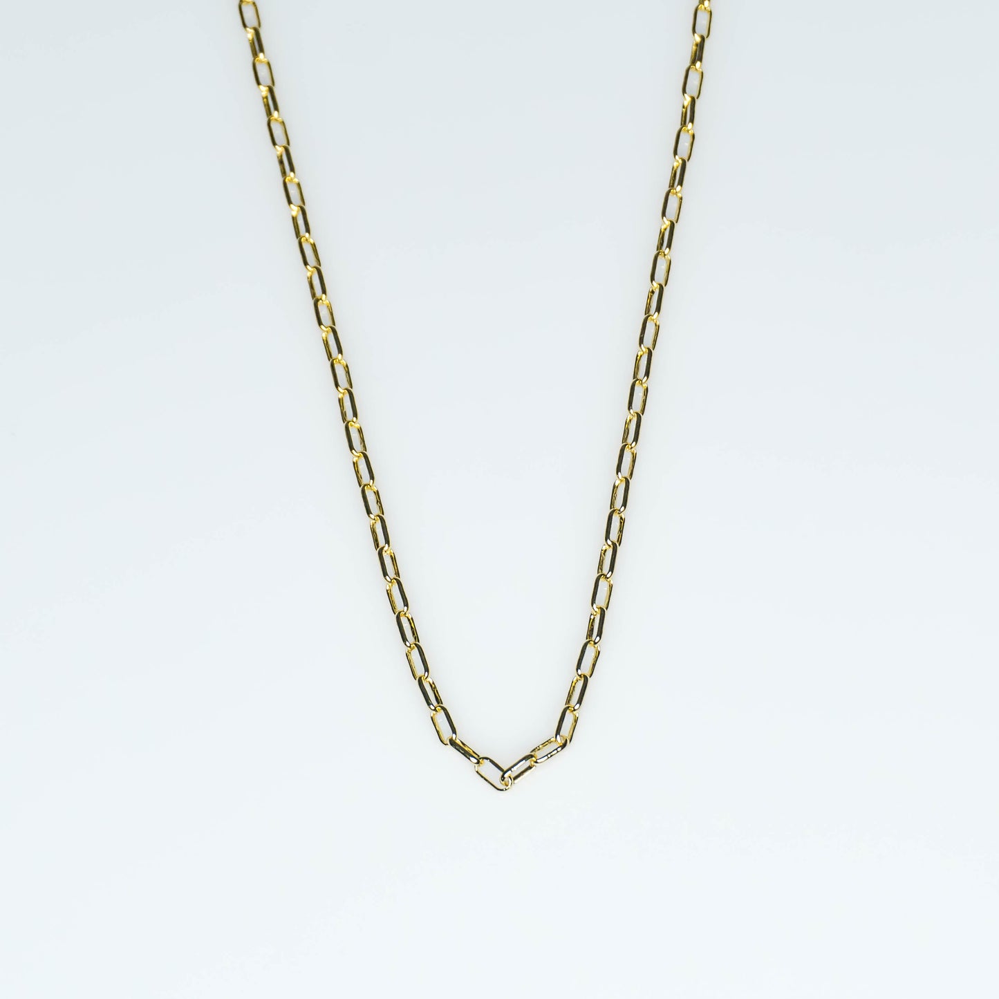 Collar eslabones dorado