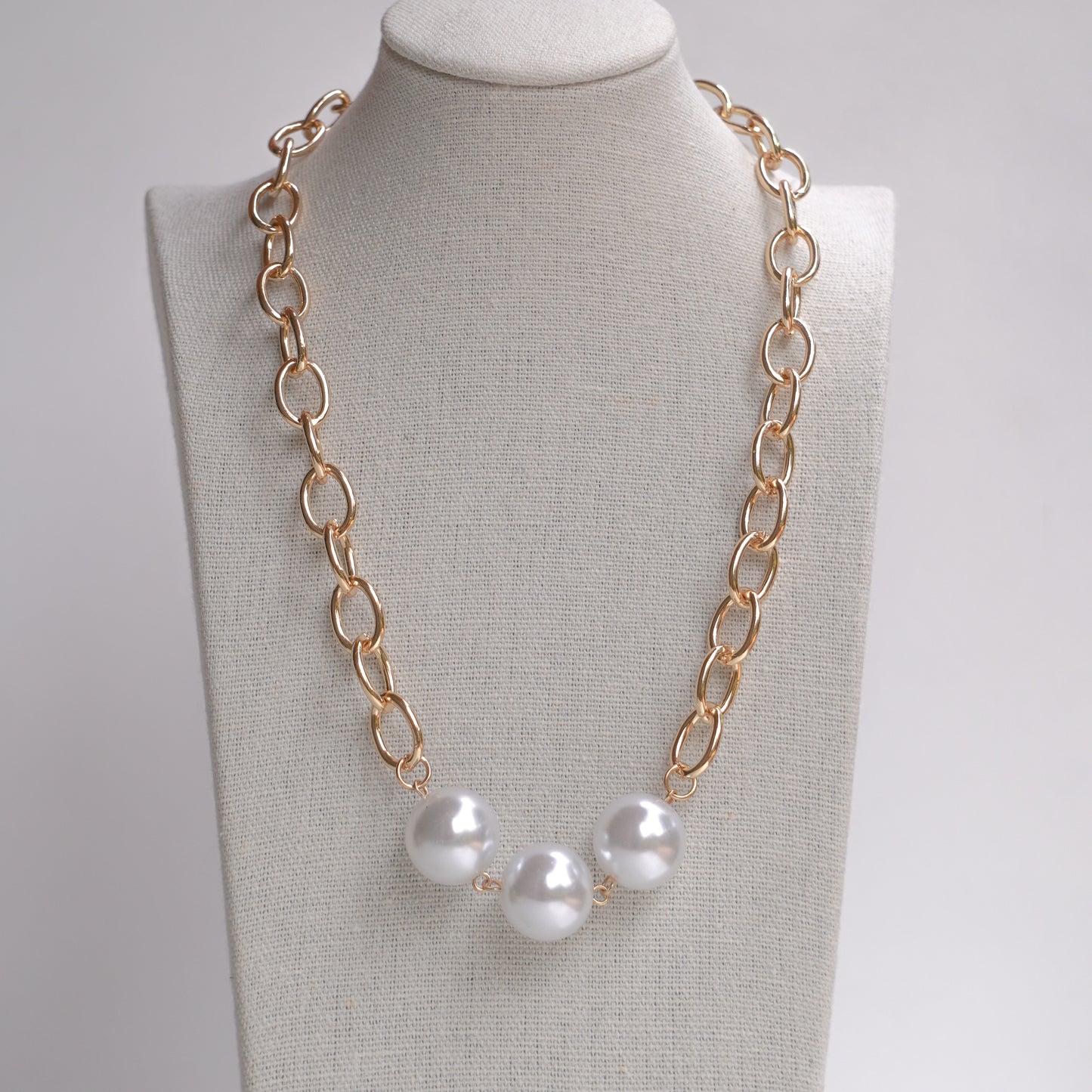 Collar 3 perlas