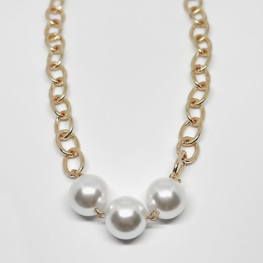 Collar 3 perlas