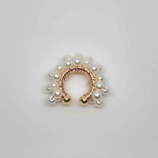 Earcuff perlas